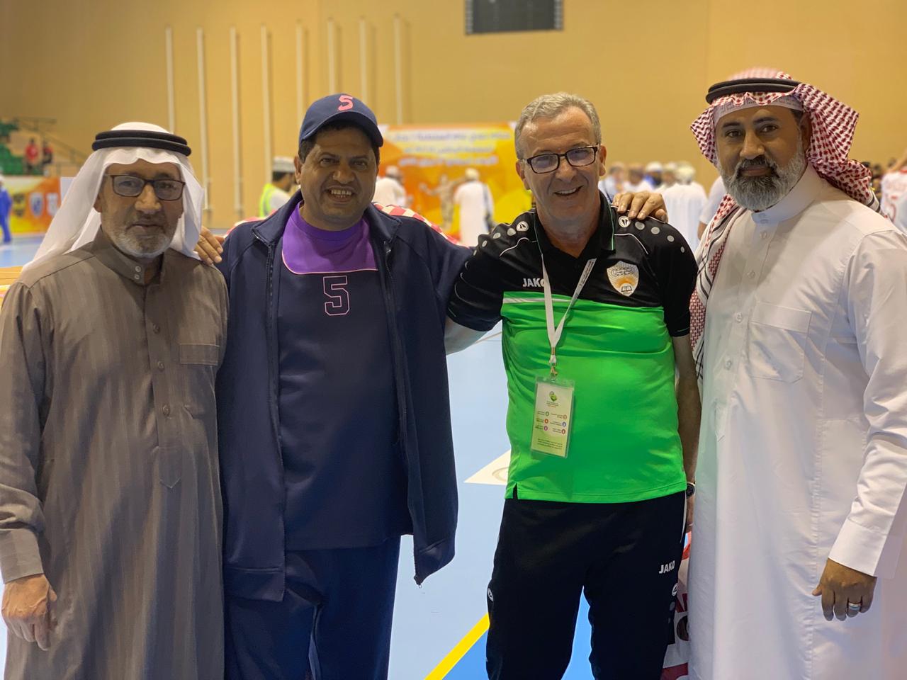  شخصيات رياضية من الهدى تحضر نهائي يد عمان