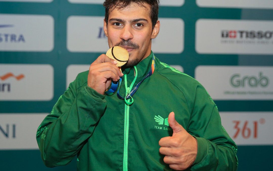 طوكيو تفتح أبوابها لرباع المنتخب السعودي محمود آل احميد