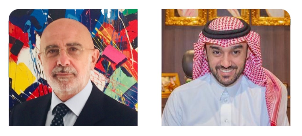 سمو وزير الرياضة يلتقي “عن بعد” سعادة سفير جمهورية إيطاليا لدى المملكة السيد روبرتو كانتوني