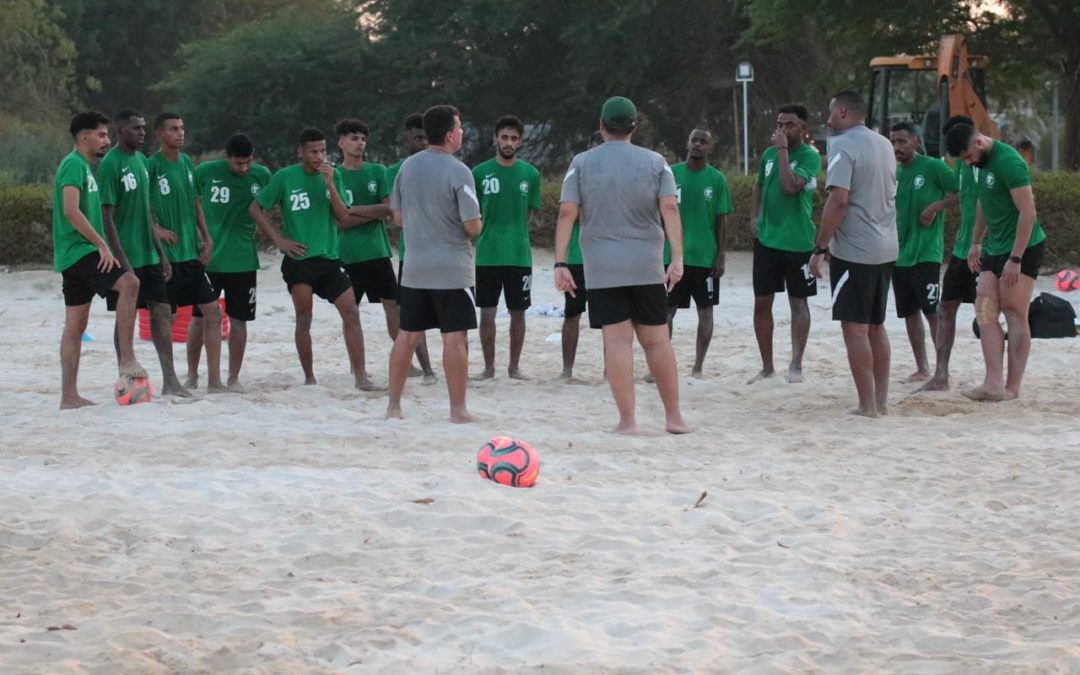 منتخب الشاطئية يدشن معسكر الجبيل تحت قيادة جوستافو سيلفا