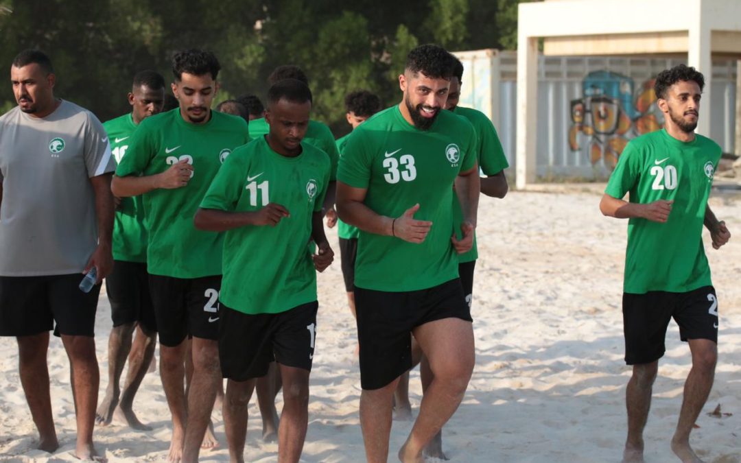 منتخب الشاطئية يرفع استعداده في معسكر الجبيل استعداداً للبطولات القادمة