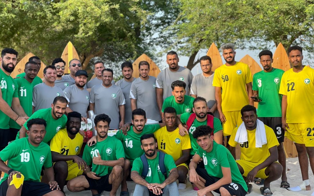 منتخب الشاطئية يختتم معسكره التدريبي في مدينة الجبيل
