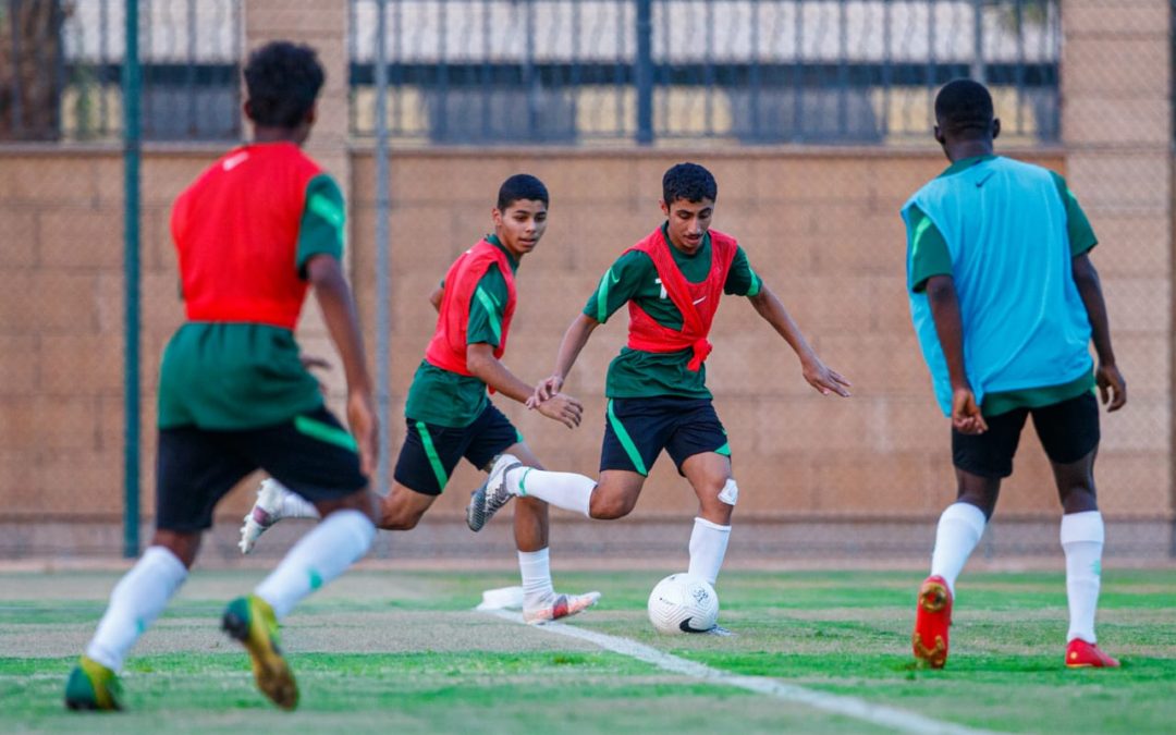 الأخضر تحت17 يواصل إعداده في معسكر الرياض تحت قيادة الحربي