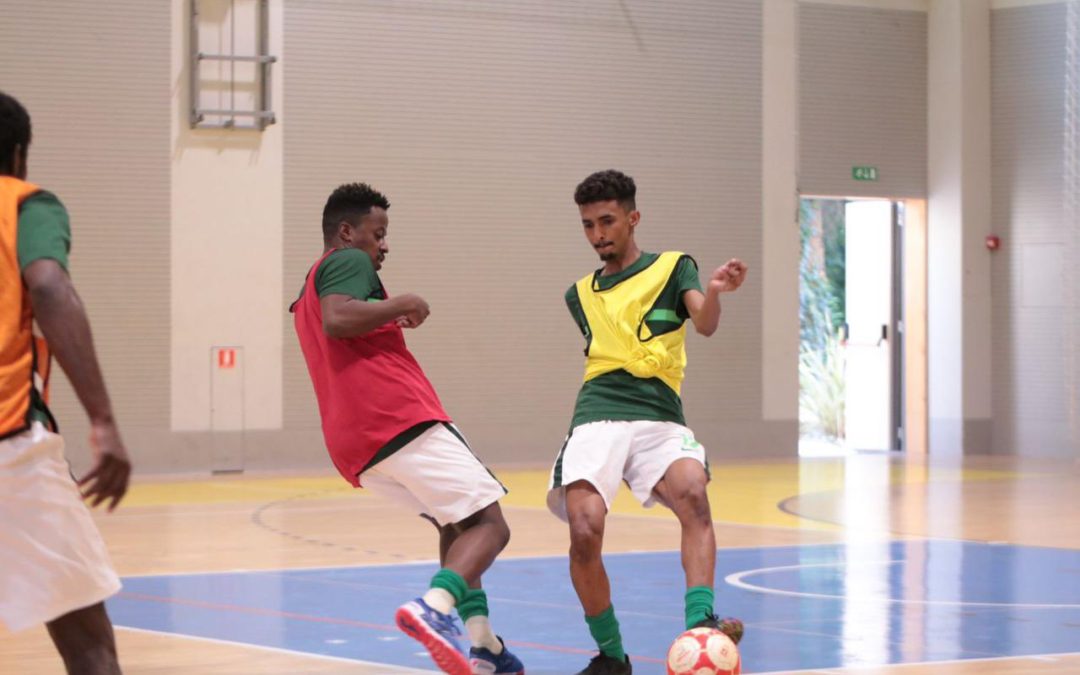 أخضر الصالات يواصل تدريباته في معسكر كرواتيا ويلعب ودية مع دينمو زغرب