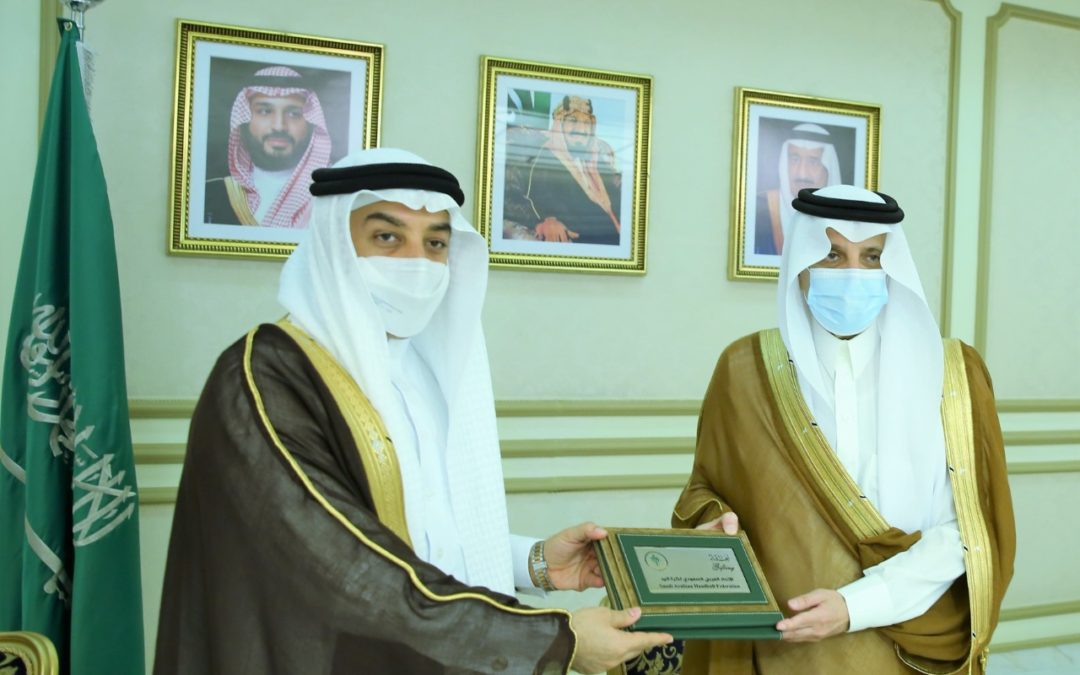 أمير الشرقية يلتقي رئيس الاتحاد السعودي لكرة اليد