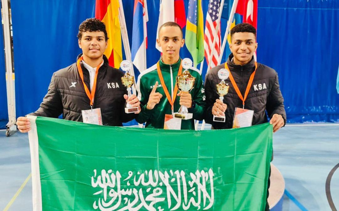 تايكوندو السعودية تحصد الذهب الدولي