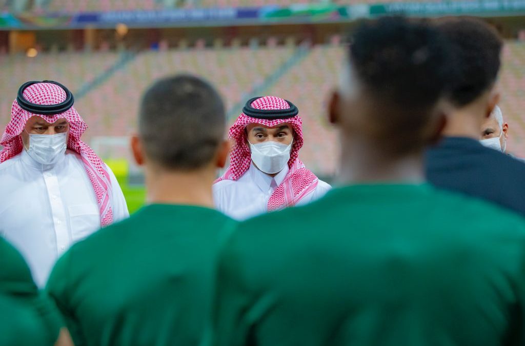 بحضور الفيصل: الأخضر يختتم استعداده لمواجهة اليابان ضمن تصفيات كأس العالم