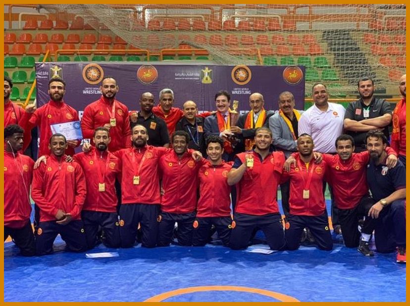 القادسية بطلًا لبطولة المصارعة العربية