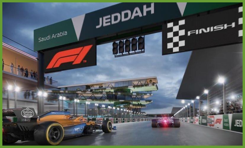 انطلاق سباق السعودية ” فورمولا 1 ” في عروس البحر الأحمر