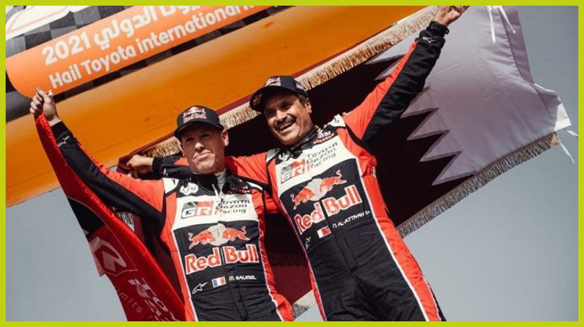 ناصر العطية : بطلًا لرالي حائل الدولي 2021