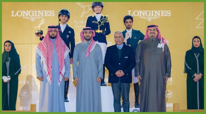 وزير الرياضة يُتوج ” ألكساندر ” بجائزة ” قفز السعودية ” الكبرى