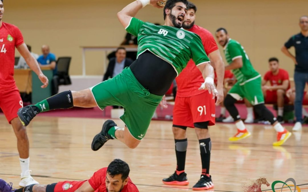 قبضة اليد السعودية تفتتح دولية اليد بالفوز على المغرب