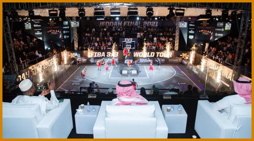 نائب وزير الرياضة يشهد انطلاق نهائيات الجولة العالمية للأبطال لكرة السلة