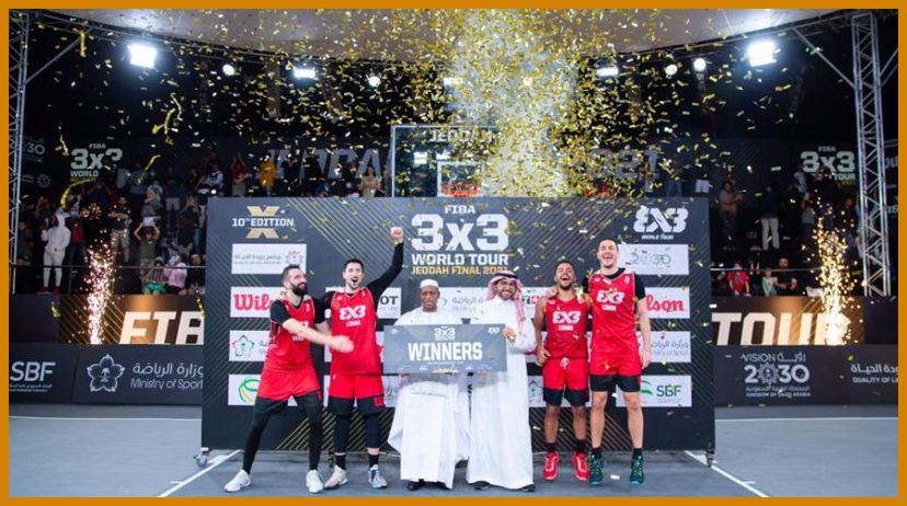 ” ليمان الصربي ” يفوز بكأس نهائيات الجولة العالمية للأبطال لكرة السلة 3×3