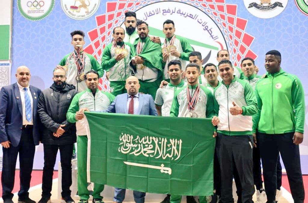 اخضر رفع الأثقال يحصد 33 ذهبية في عربية أربيل