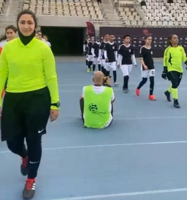 عنود الاسمري : قصة الحكمة المعتمدة من قبل الاتحاد السعودي لكرة القدم