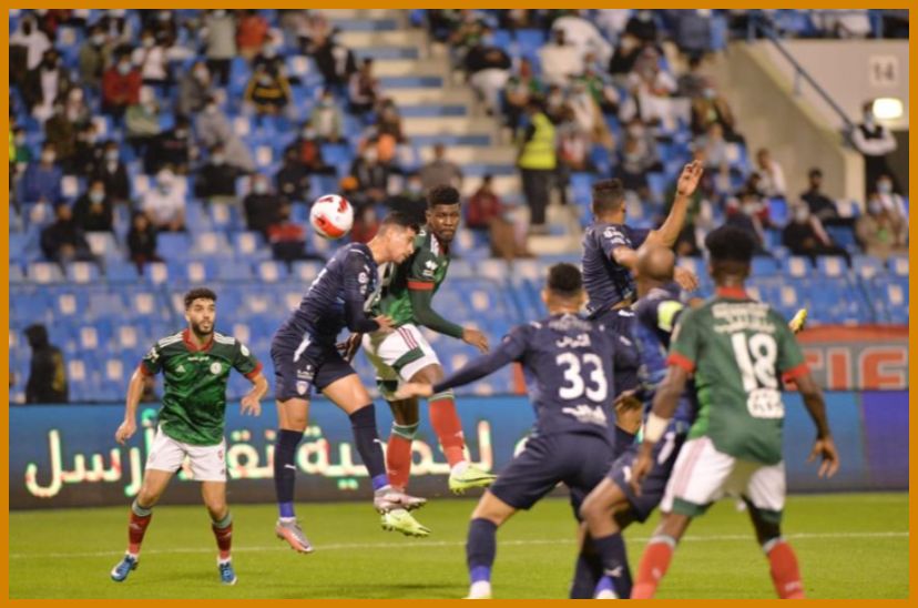 التعادل الإيجابي يحسم نتيجة الاتفاق و الفيحاء بدوري المحترفين