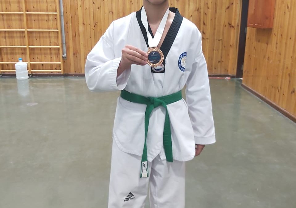 العسيري يحقق برونزية لشباب تايكوندو الدرعية