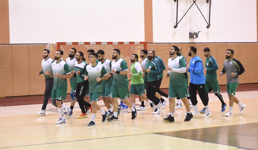 أخضر اليد يستأنف تدريباته بعد نتائج الـ PCR