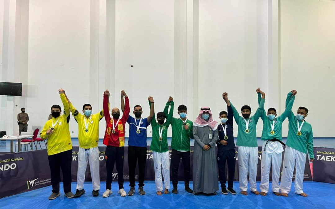 العمران يتسيد أندية الشرقية للتايكوندو والترجي بطلاً للبومسي