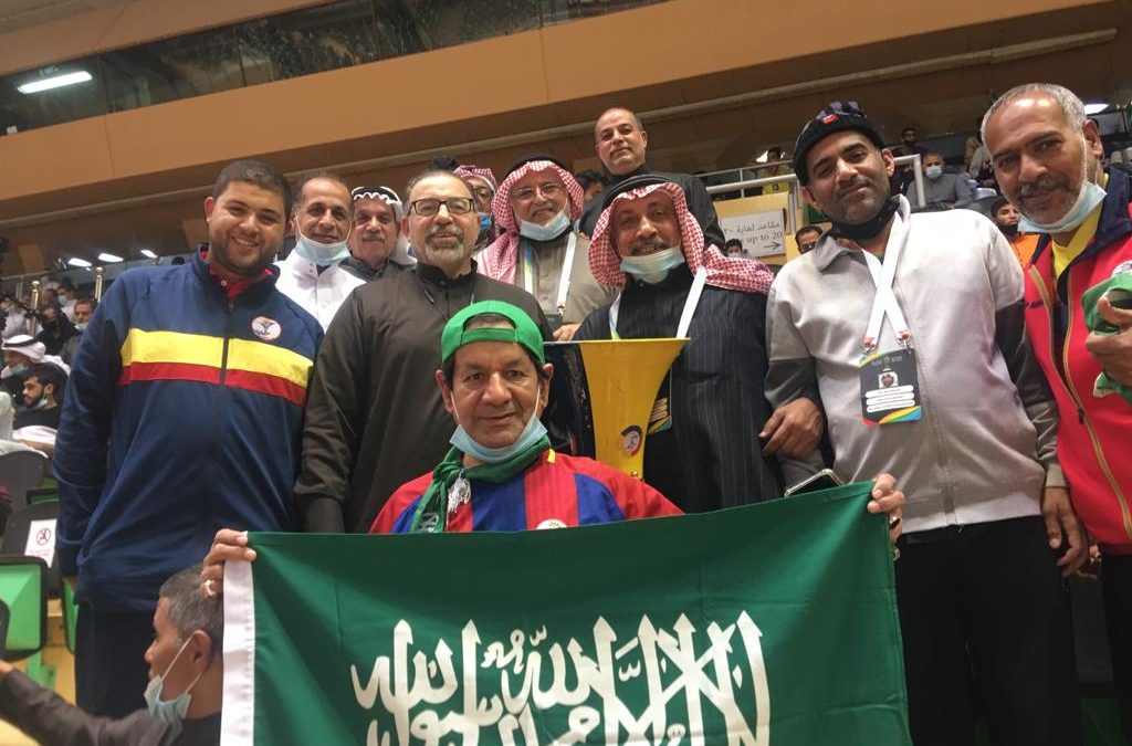 الجماهير تؤازر اخضر اليد بحرارة.. والخليفة يثني على وقفتهم