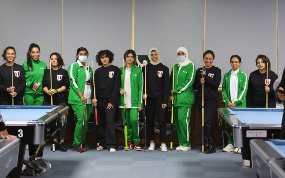 في أول مشاركة خارجية.. تأهل 5 سعوديات إلى نصف نهائي البطولة الدولية للبلياردو