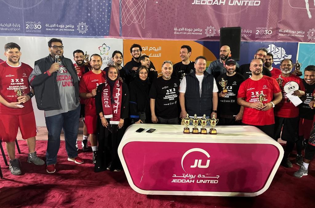 إختتام بطولة السلة 3 ضد 3 فوق 40 عام برعاية اتحاد الرياضة للجميع بجدة