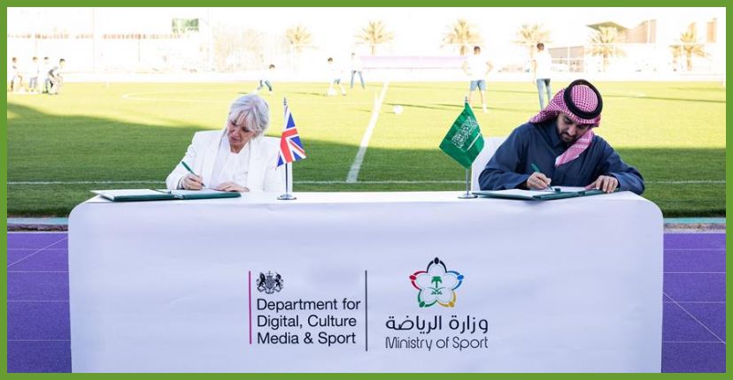 ” الفيصل ” يوقع اتفاق تعاون مع وزارة الرياضة بالمملكة المتحدة وشمال إيرلندا