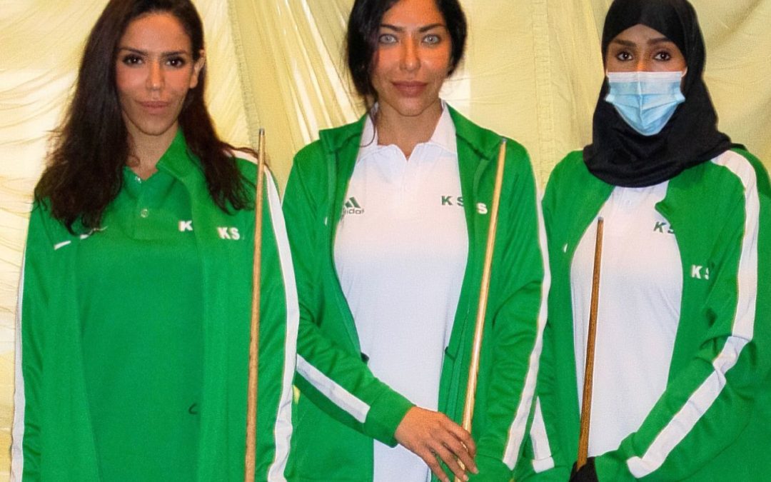 كأول منتخب خليجي للسيدات يشارك في البطولتين… اخضر السنوكر يغادر الى الدوحة للمشاركة في بطولتي العالم وآسيا