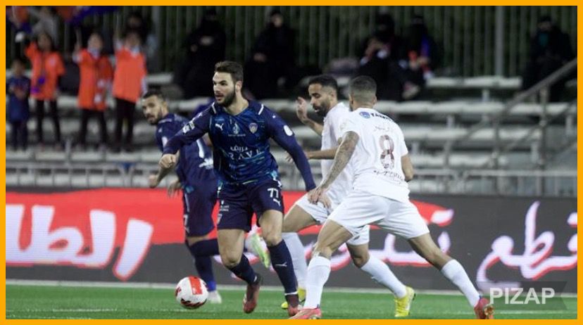 الشباب يفوز على الفيحاء بصعوبة في دوري المحترفين