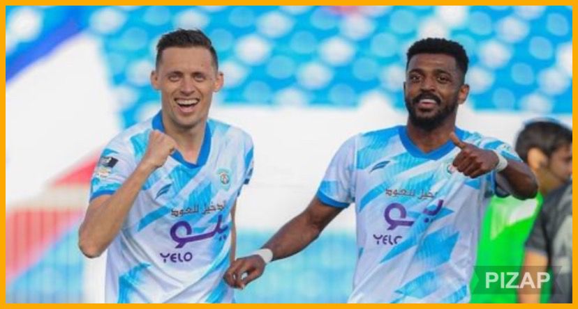 أبها يفوز أمام الطائي بهدف دون رد