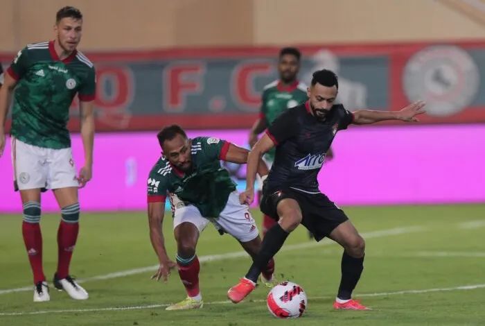 ب10 لاعبين الاتفاق يسقط أمام ضمك في دوري المحترفين