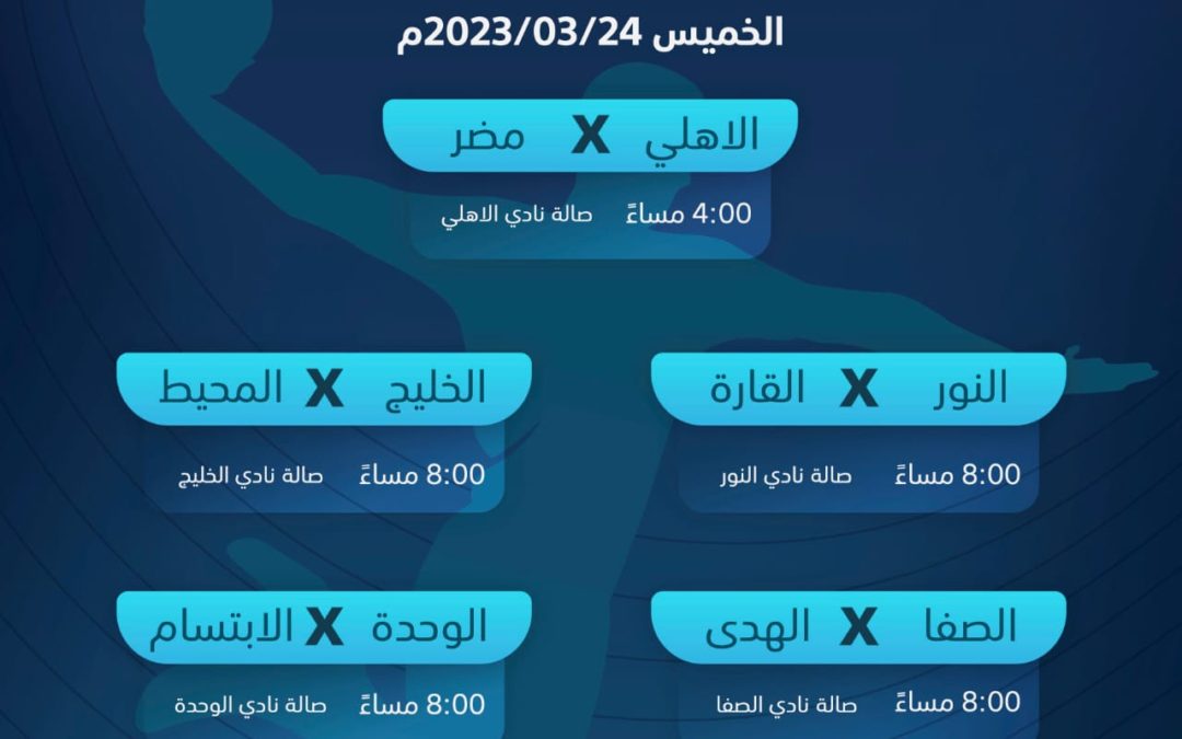 المنافسات تتواصل غدًا بـ 5 مباريات ضمن الجولة 16 نقطة واحدة تفصل ناشئي النور عن التتويج بلقب الدوري الممتاز
