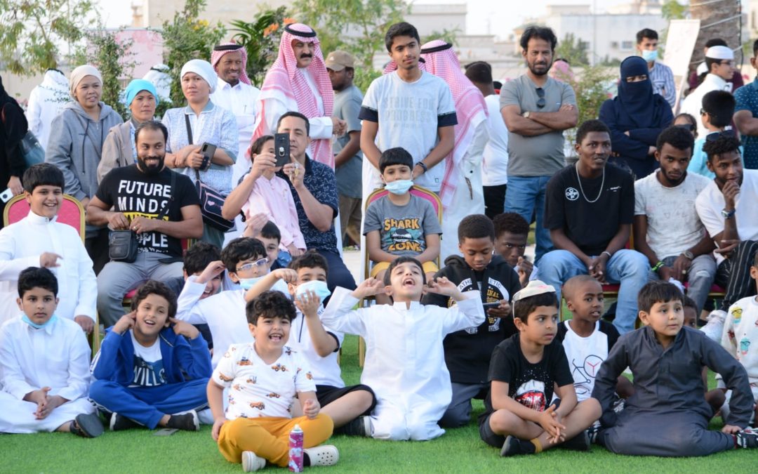 بالصور ..إرتفاع عدد زوار مهرجان الزهور بعنك