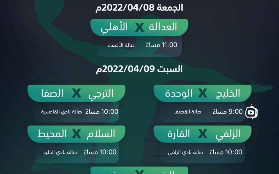 لقاءين مرتقبين ضمن الجولة 21 من الدوري الممتاز..الخليج على موعد مع الوحدة وقمة جماهيرية بين النور ومضر