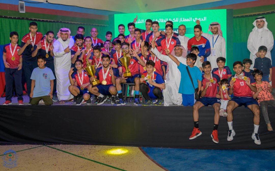 طائرة الخويلدية تجمع ذهب الدوري الممتاز لفئتي الشباب والناشئين