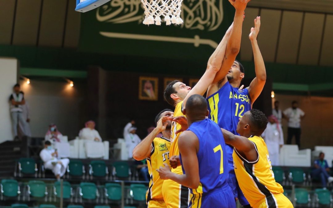 النصر يتصدر جولة المربع الذهبي لكرة السلة