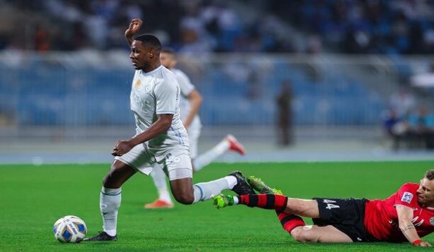 الهلال يفوز على استقلال دوشنبه بثلاثية نظيفة