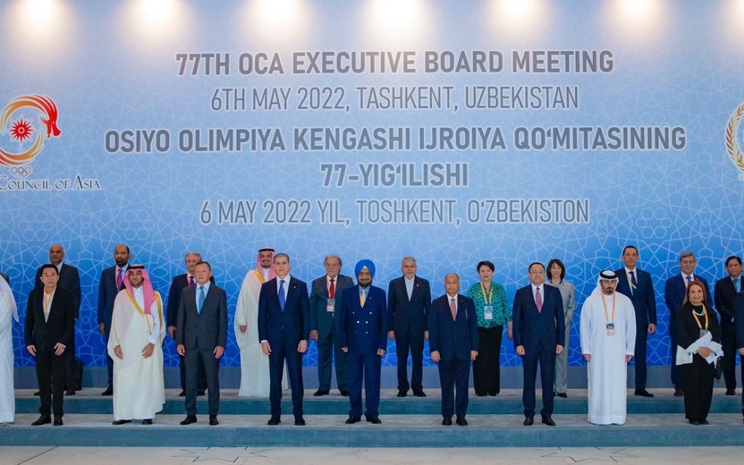 الفيصل يختتم زيارته لأوزبكستان لحضور اجتماع المكتب التنفيذي للمجلس الأولمبي الآسيوي
