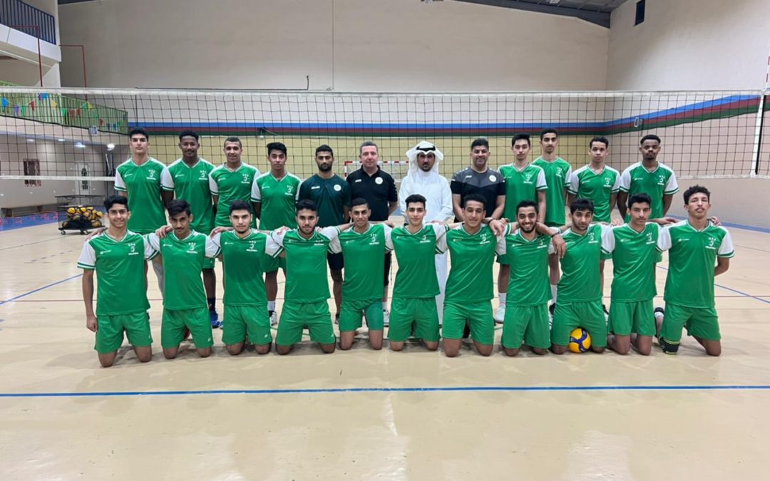 اخضر الطائرة يواصل استعدادته لبطولة غرب اسيا