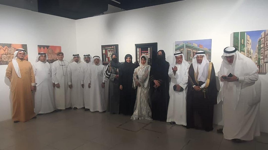 بمشاركة 19 فنان جماعة فناني المدينة المنورة يفتتحون معرضهم الجولة 29 بجدة