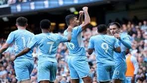بسيناريو جنوني مانشستر سيتي يهزم أستون فيلا بثلاثية ويتوج بلقب الدوري الإنجليزي
