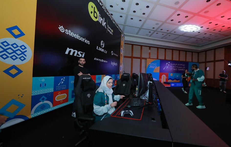 أخضر السيدات للألعاب الإلكترونية يتأهل لنصف نهائي دورة الألعاب الخليجية