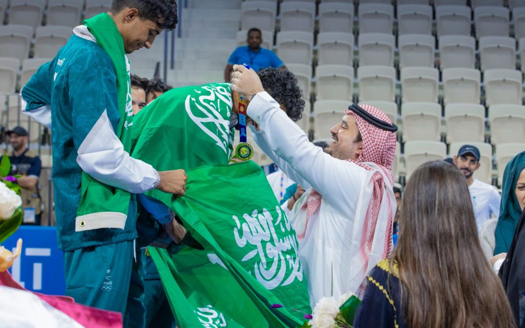 ضمن دورة الألعاب الخليجية الثالثة في الكويت.. الأمير فهد بن جلوي يتوج أبناء الحقباني بذهب التنس