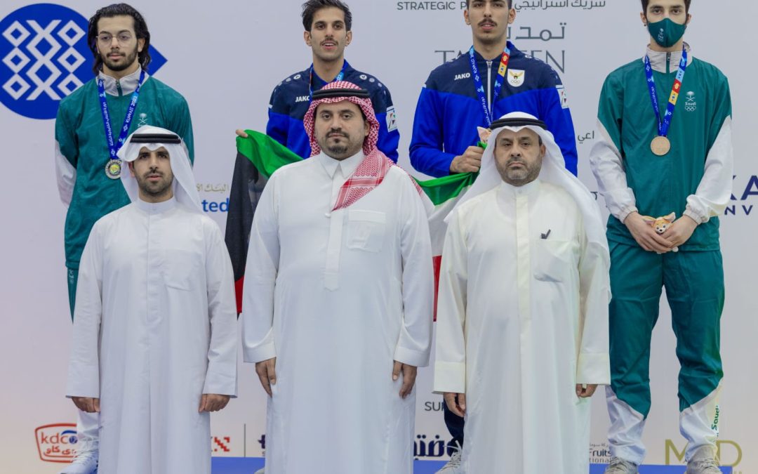 بن جلوي والصباح توجو ابطال المبارزة و ثلاثة ميداليات سعودية في خليجية الكويت و فوز التنس..وخسارة اليد والسلة