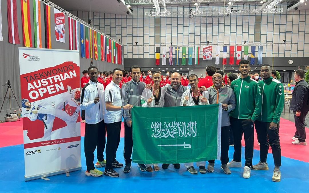 السميح أطاح بالمصري في النهائي .. أخضر التايكوندو يعانق الذهب الدولي