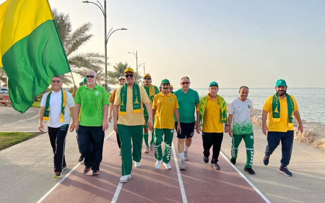 مشاة سيهات تهنئ الخلجاويين وتحتفي بدوري يلو