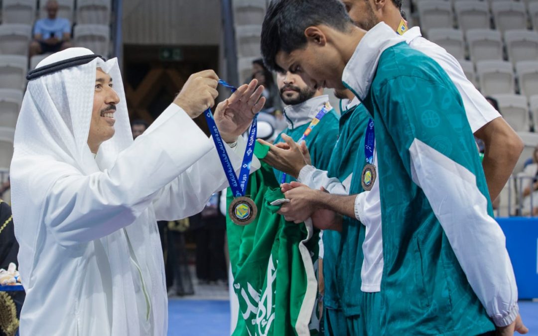 بن جلوي والصباح توجوا الأبطال في اليوم الأخير للدورة و 67 ميدالية حصيلة الألعاب السعودية في ختام خليجية الكويت