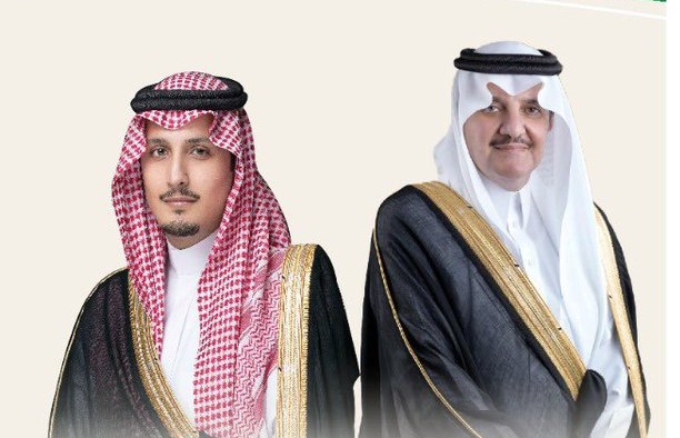 الأمير سعود بن نايف والأمير أحمد بن فهد بن سلمان يباركان صعود ناديي الخليج والعدالة
