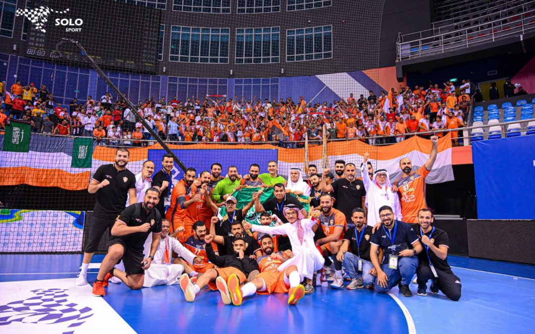 الجمهور السعودي يزف ممثل الوطن “مضر” لنهائي خليجية اليد